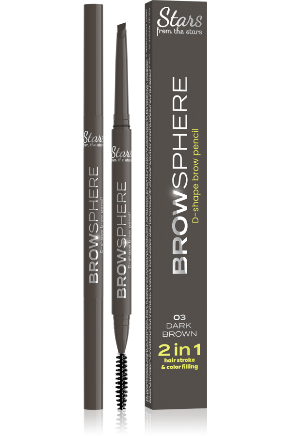 Stars from the stars BROWSPHERE kredka do brwi 03 Dark brown, 0,14 g