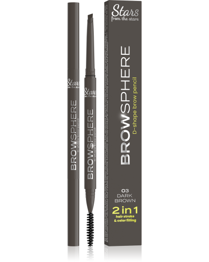 Stars from the stars BROWSPHERE kredka do brwi 03 Dark brown, 0,14 g