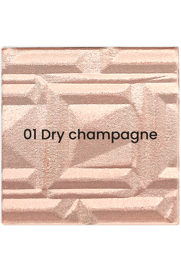 Stars from the stars MOONKISSED rozświetlacz wypiekany 01 Dry champagne, 5 g