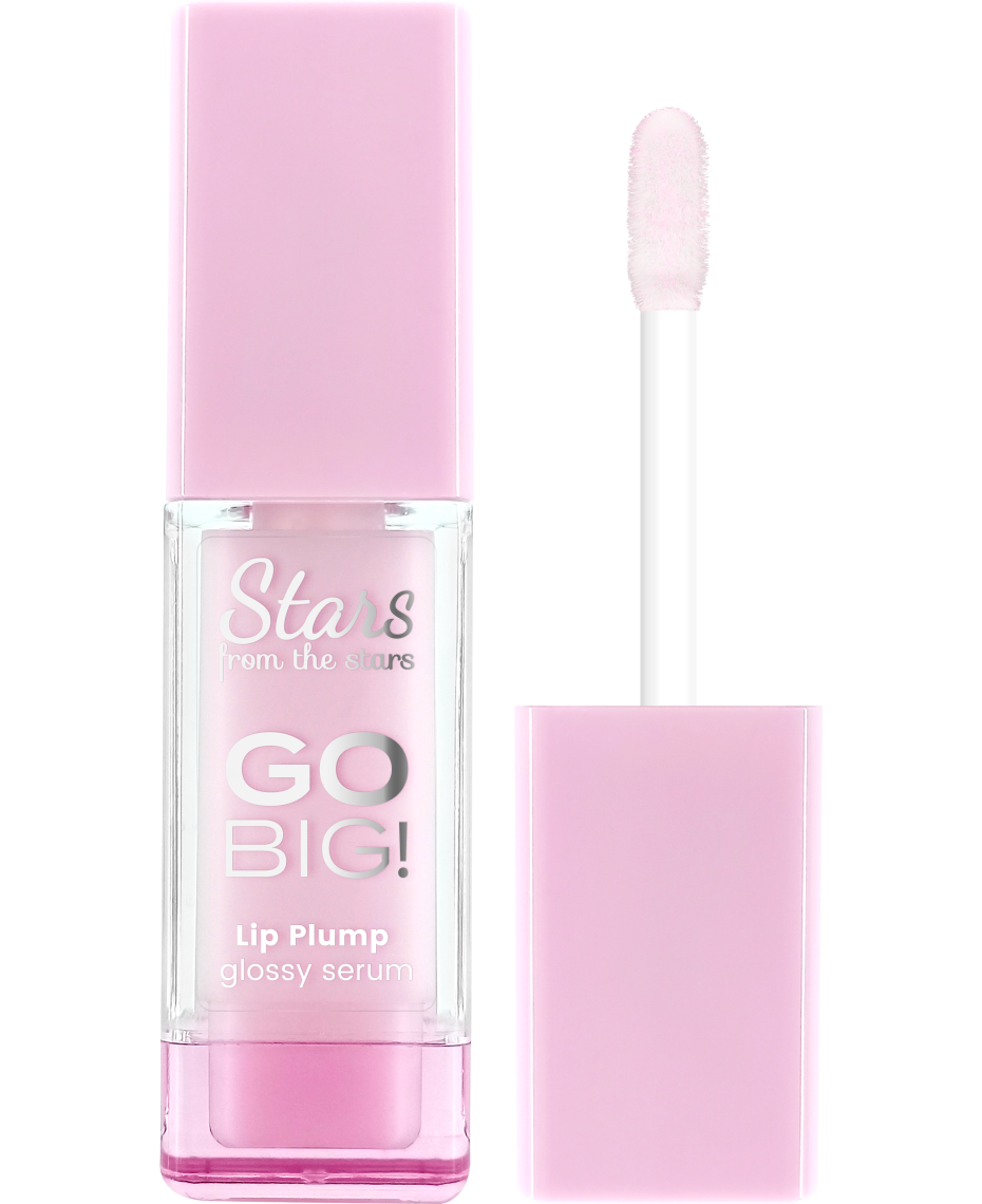 Stars from the stars GO BIG! błyszczyk serum powiększające usta 01 soft pink, 8 g