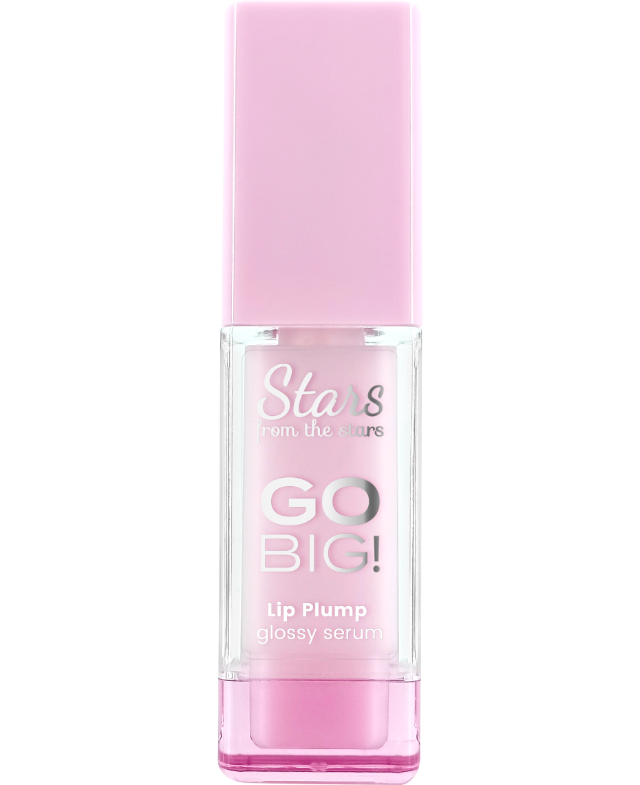 Stars from the stars GO BIG! błyszczyk serum powiększające usta 01 soft pink, 8 g