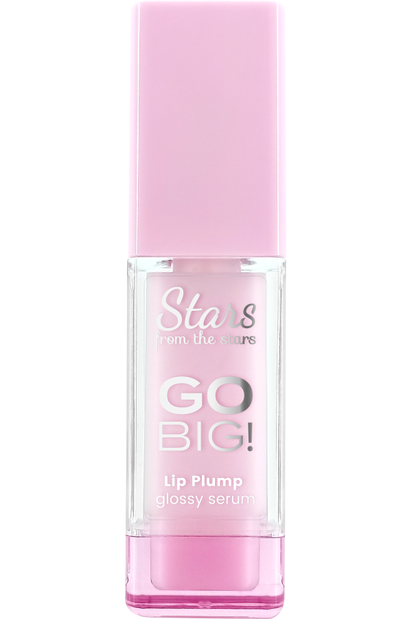 Stars from the stars GO BIG! błyszczyk serum powiększające usta 01 soft pink, 8 g