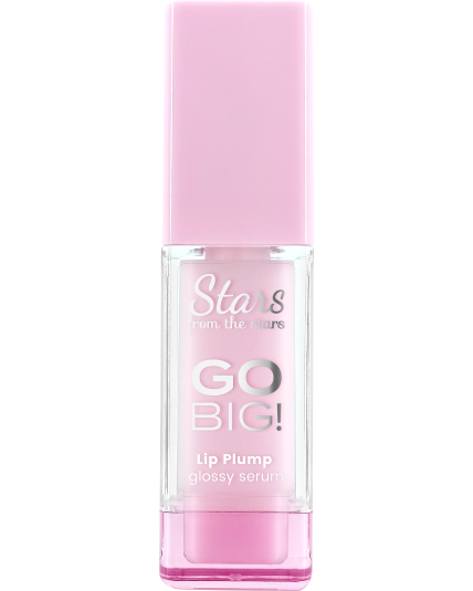 Stars from the stars GO BIG! błyszczyk serum powiększające usta 01 soft pink, 8 g