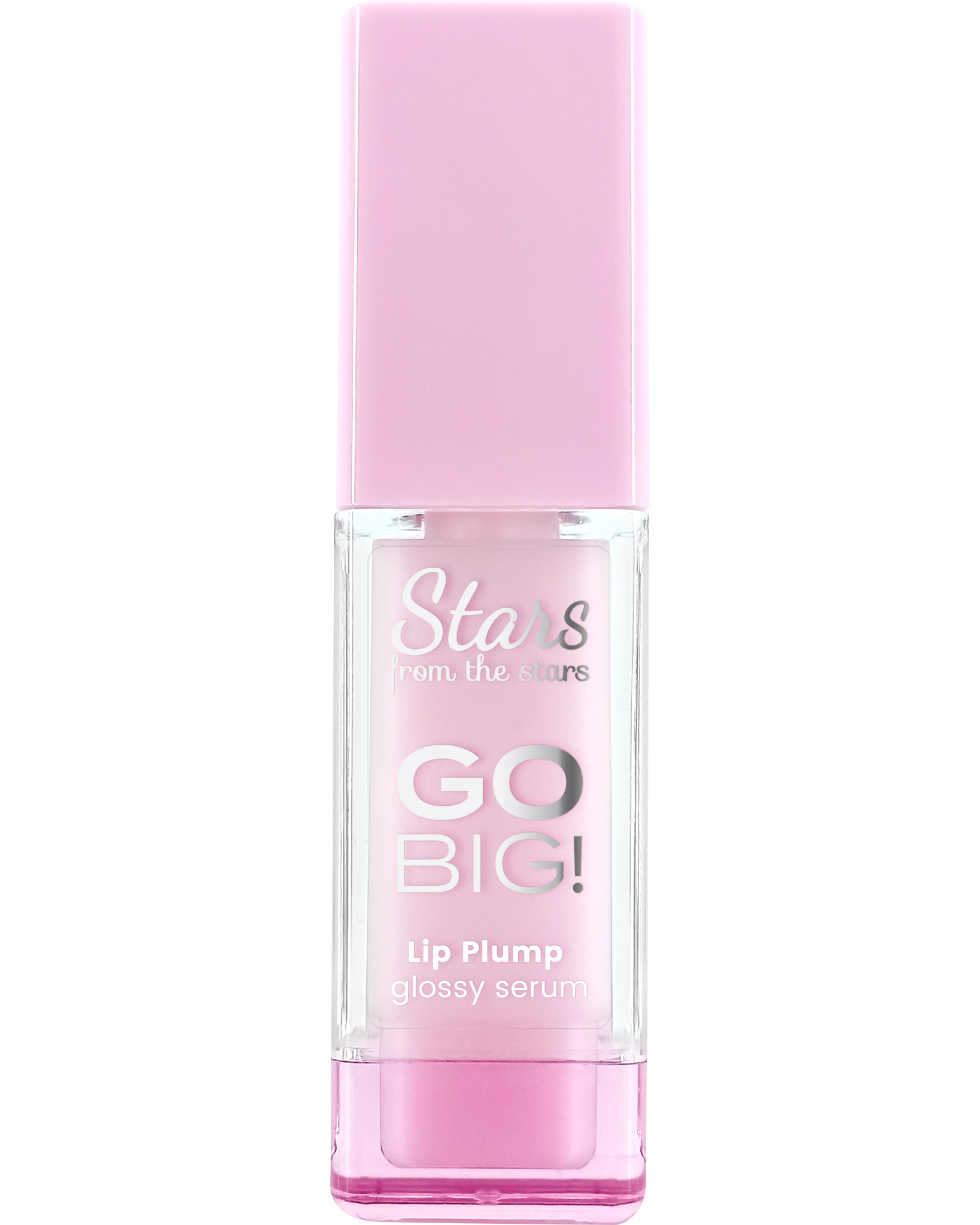 Stars from the stars GO BIG! błyszczyk serum powiększające usta 01 soft pink, 8 g