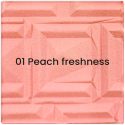 Stars from the stars MOONKISSED róż wypiekany 01 Peach freshness, 5,5 g