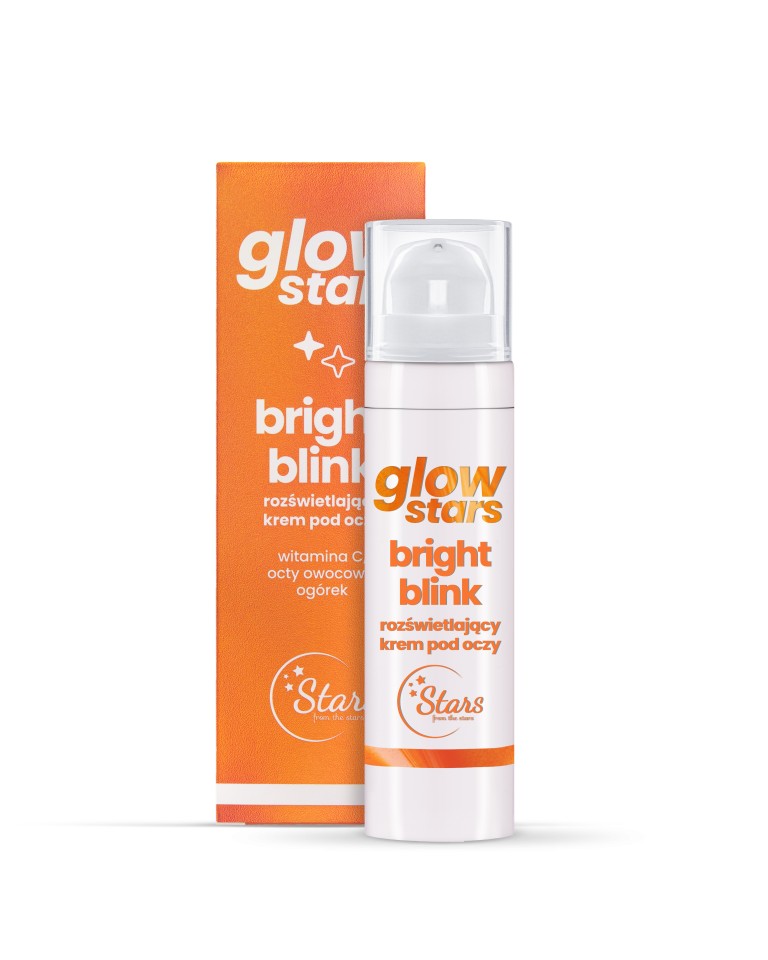 Stars from the stars Glow stars Bright blink Rozświetlający krem pod oczy 15 ml
