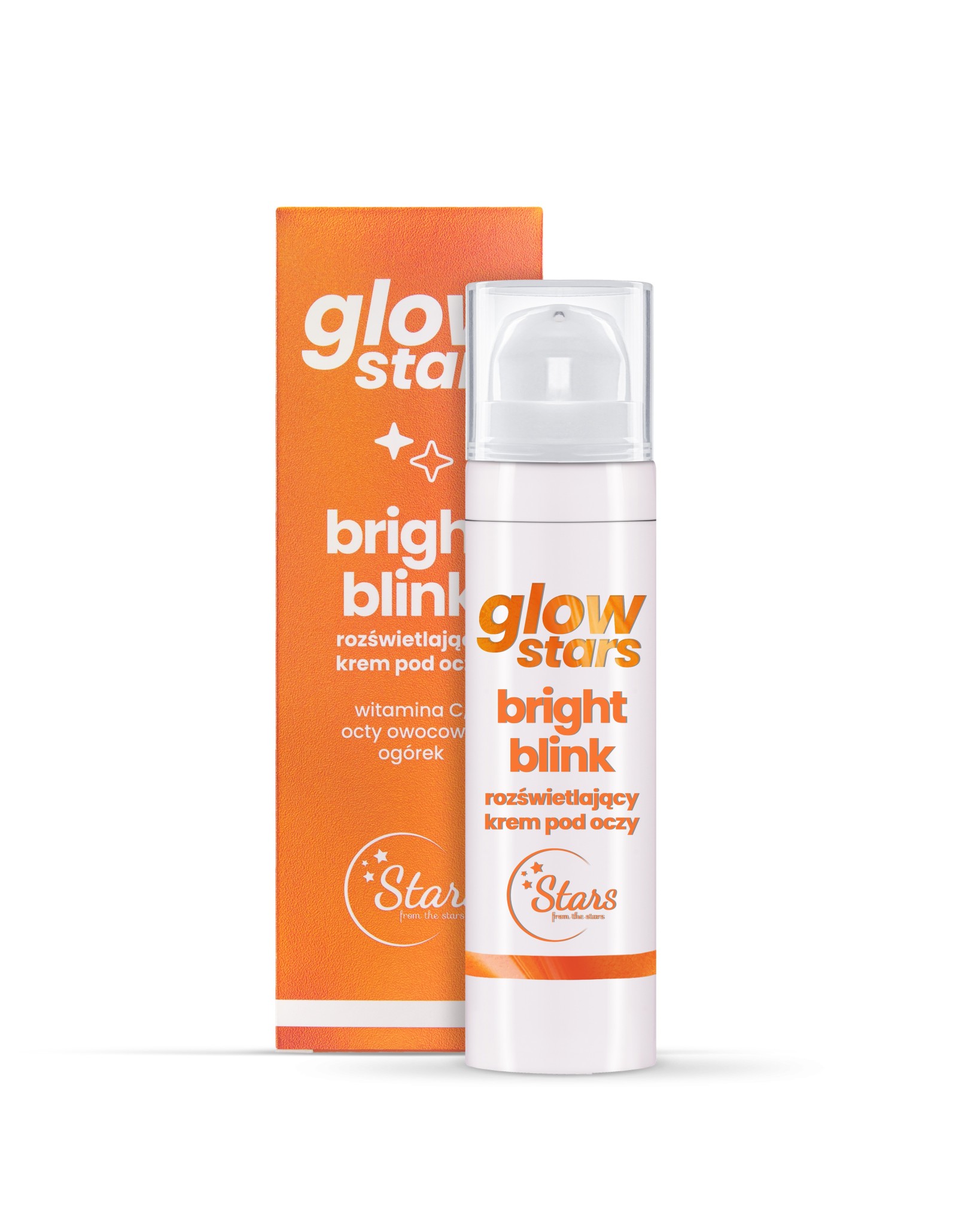 Stars from the stars Glow stars Bright blink Rozświetlający krem pod oczy 15 ml