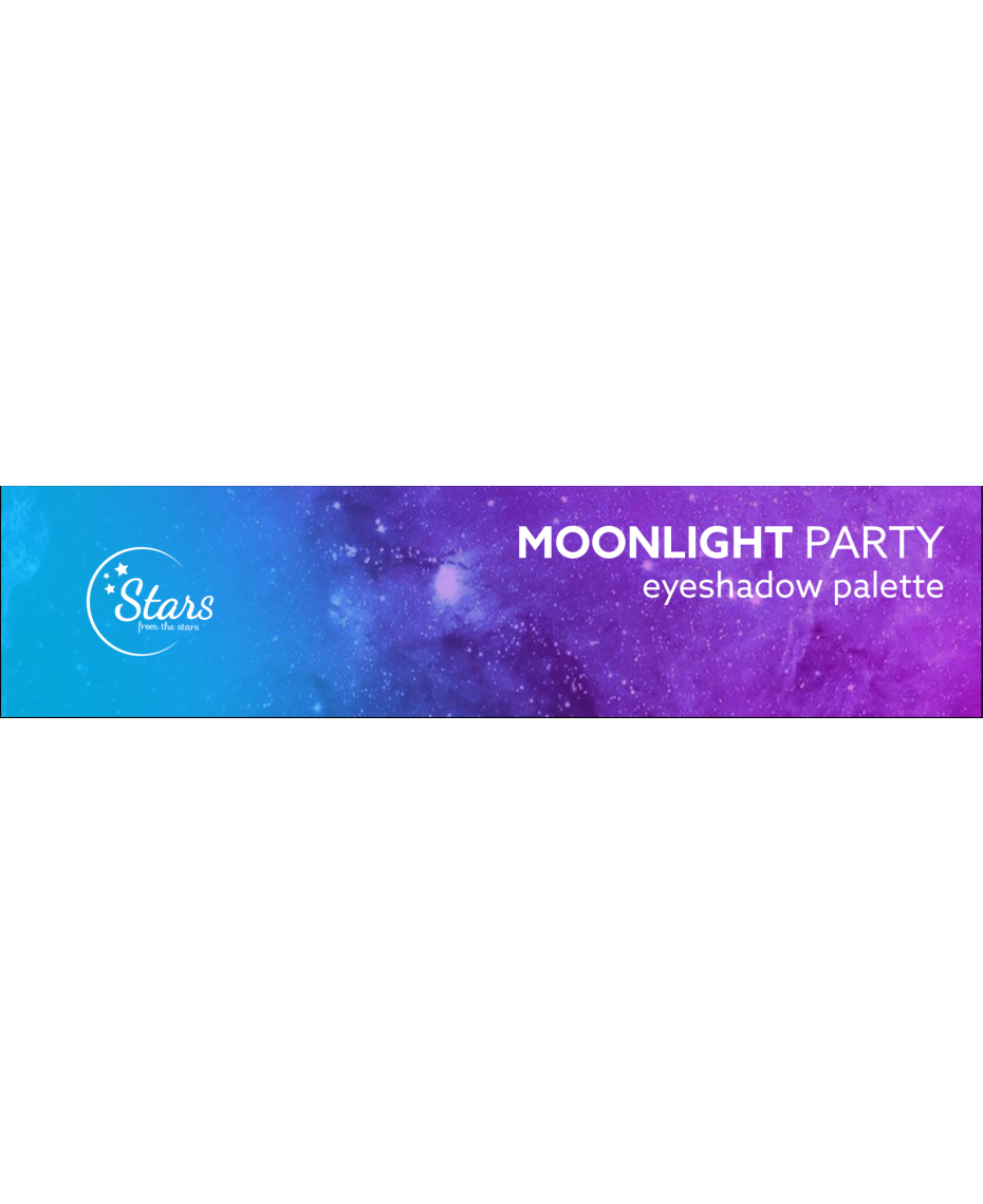 Stars from the stars MOONLIGHT PARTY paleta cieni do powiek, 7,5 g