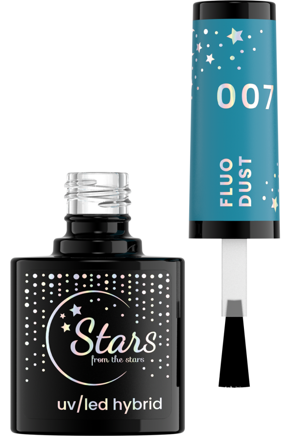 Stars from the Stars Lakier hybrydowy Fluo Dust nr 007, 5g
