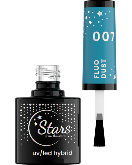 Stars from the Stars Lakier hybrydowy Fluo Dust nr 007, 5g