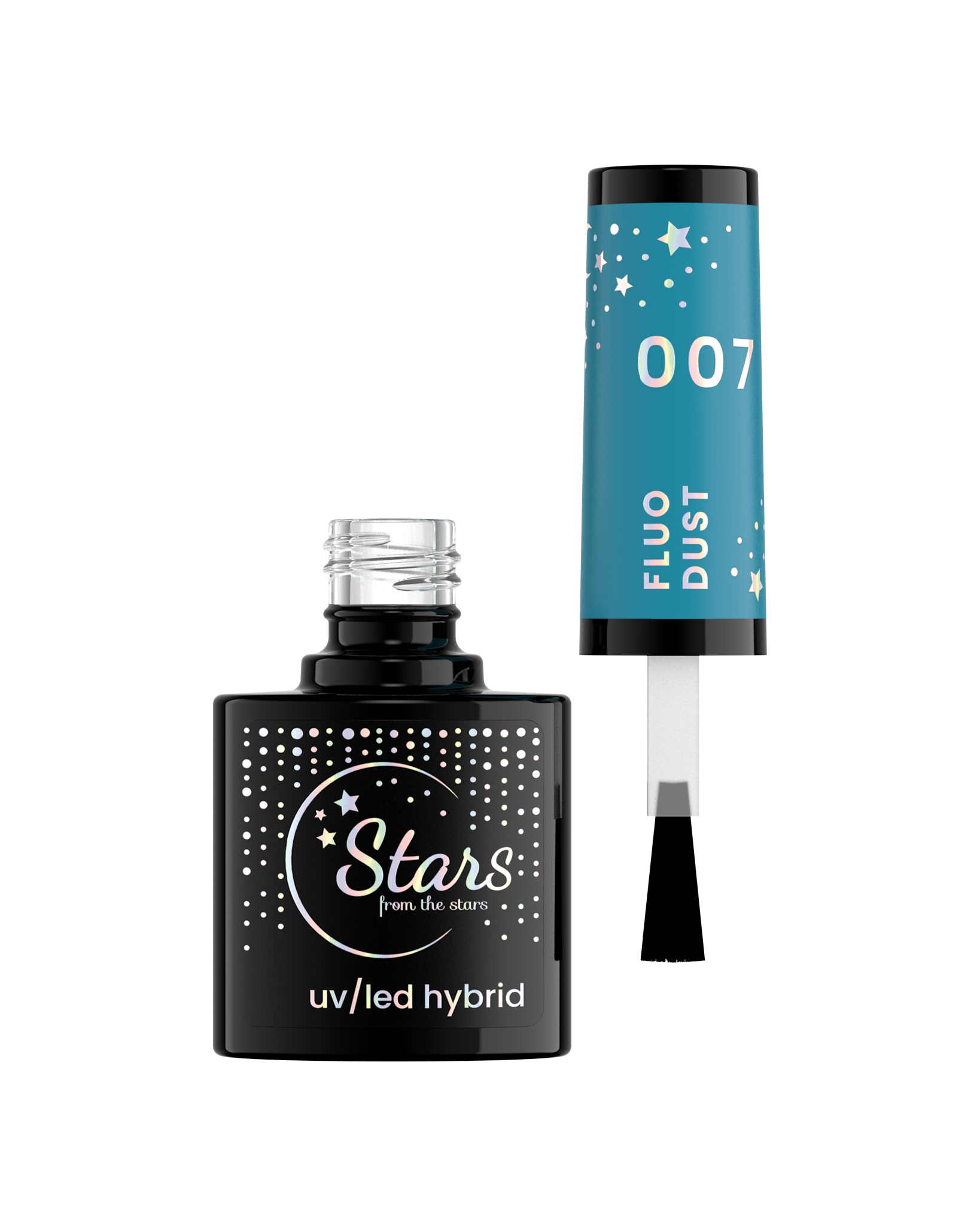 Stars from the Stars Lakier hybrydowy Fluo Dust nr 007, 5g