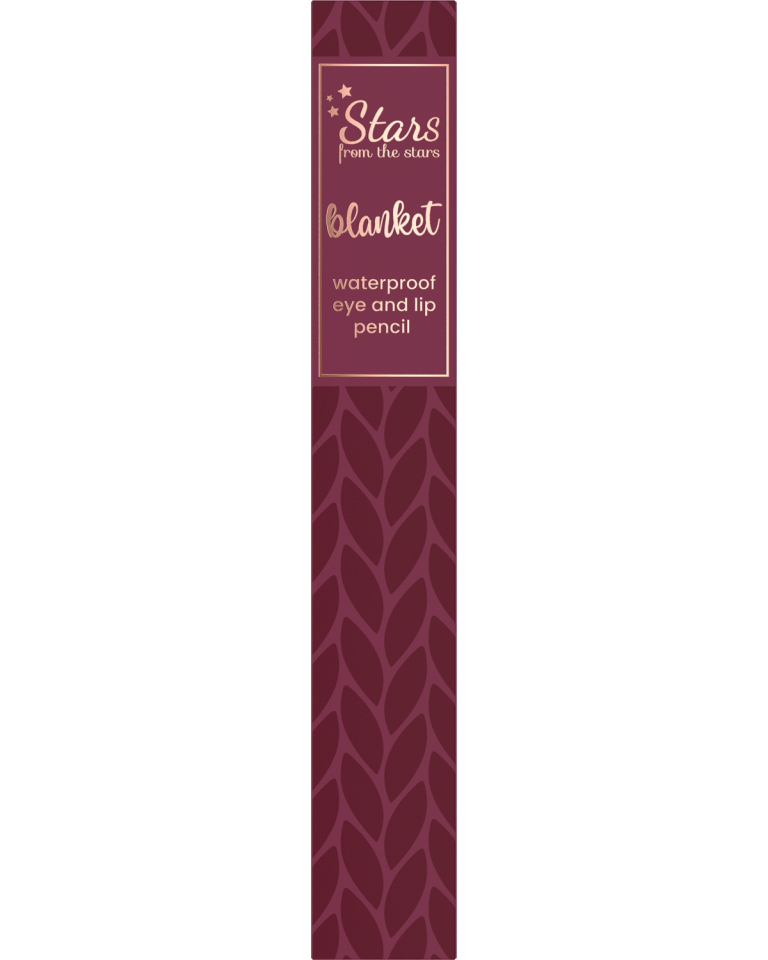 Stars from the stars BLANKET długotrwała konturówka do oczu i ust 02 Burgundy Bliss, 0,3 g