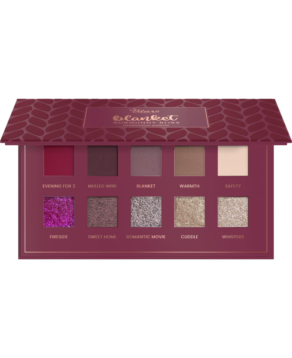 Stars from the stars BLANKET paleta cieni Burgundy Bliss, 10 g