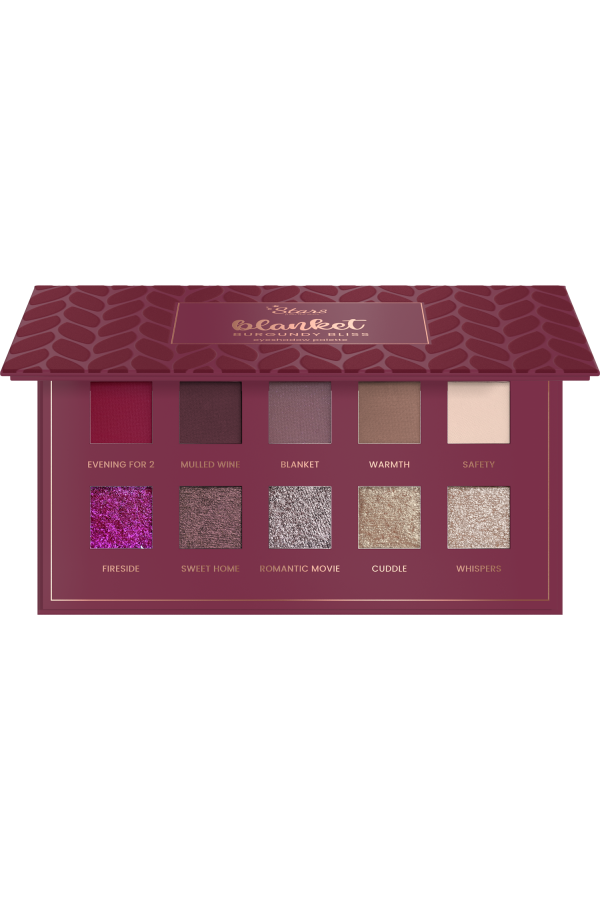 Stars from the stars BLANKET paleta cieni Burgundy Bliss, 10 g