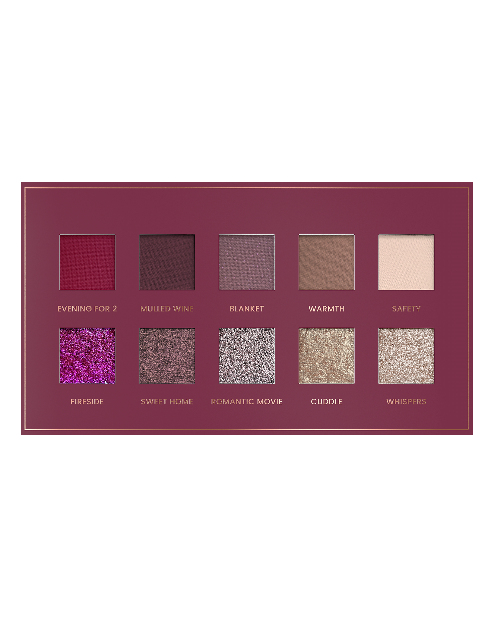 Stars from the stars BLANKET paleta cieni Burgundy Bliss, 10 g
