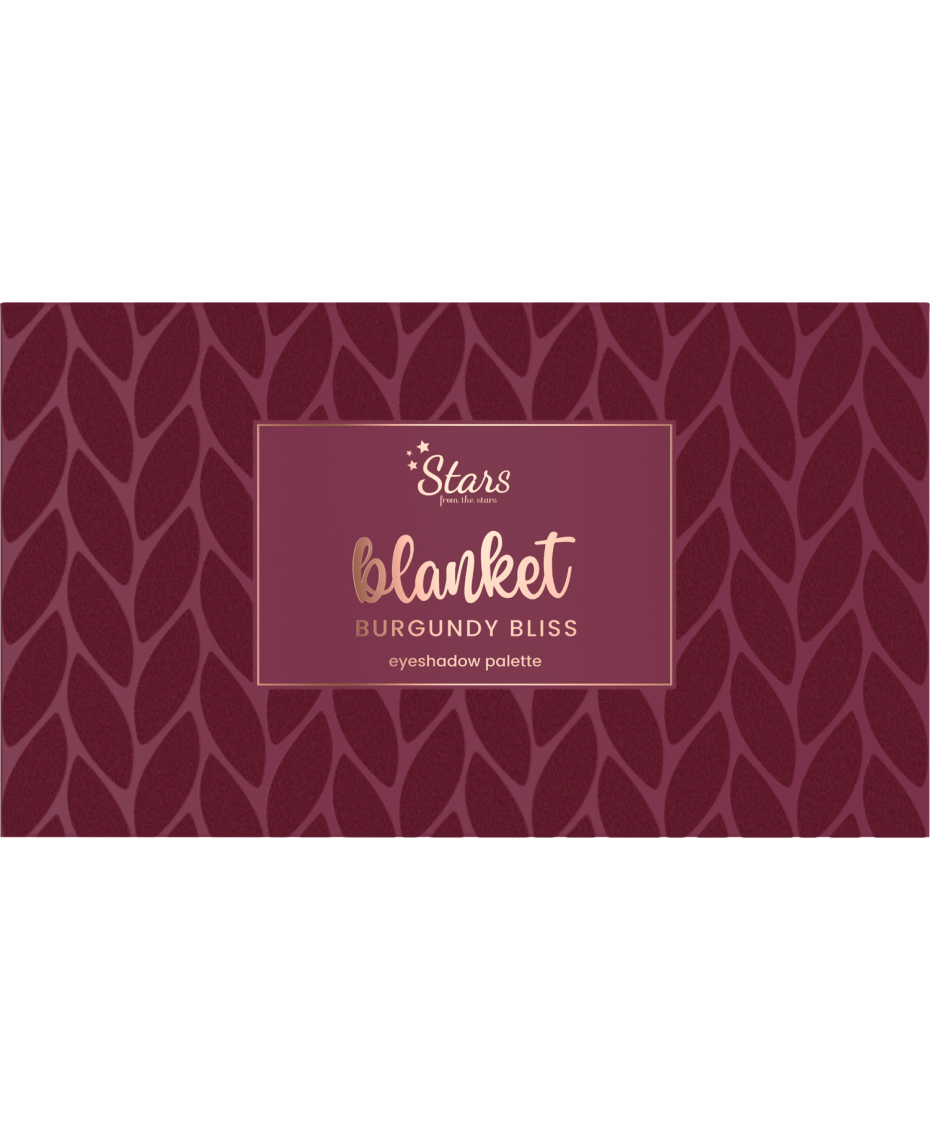 Stars from the stars BLANKET paleta cieni Burgundy Bliss, 10 g