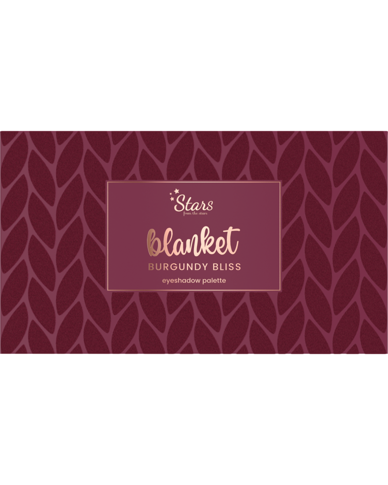 Stars from the stars BLANKET paleta cieni Burgundy Bliss, 10 g