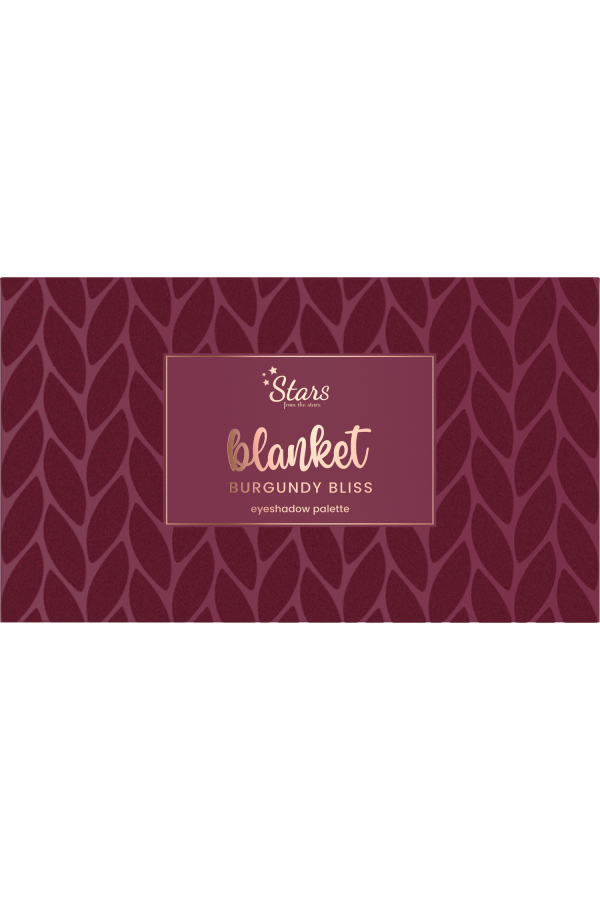 Stars from the stars BLANKET paleta cieni Burgundy Bliss, 10 g