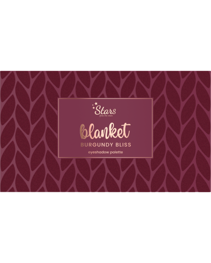 Stars from the stars BLANKET paleta cieni Burgundy Bliss, 10 g