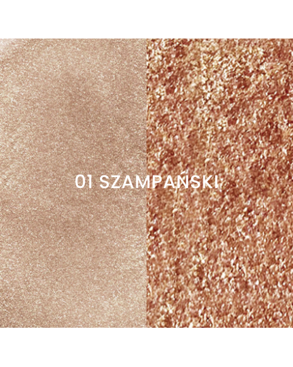 Stars from the stars WEDEL NADZIANA 2w1 Cień do powiek 01 szampański, 1,5 g + 2,6 g