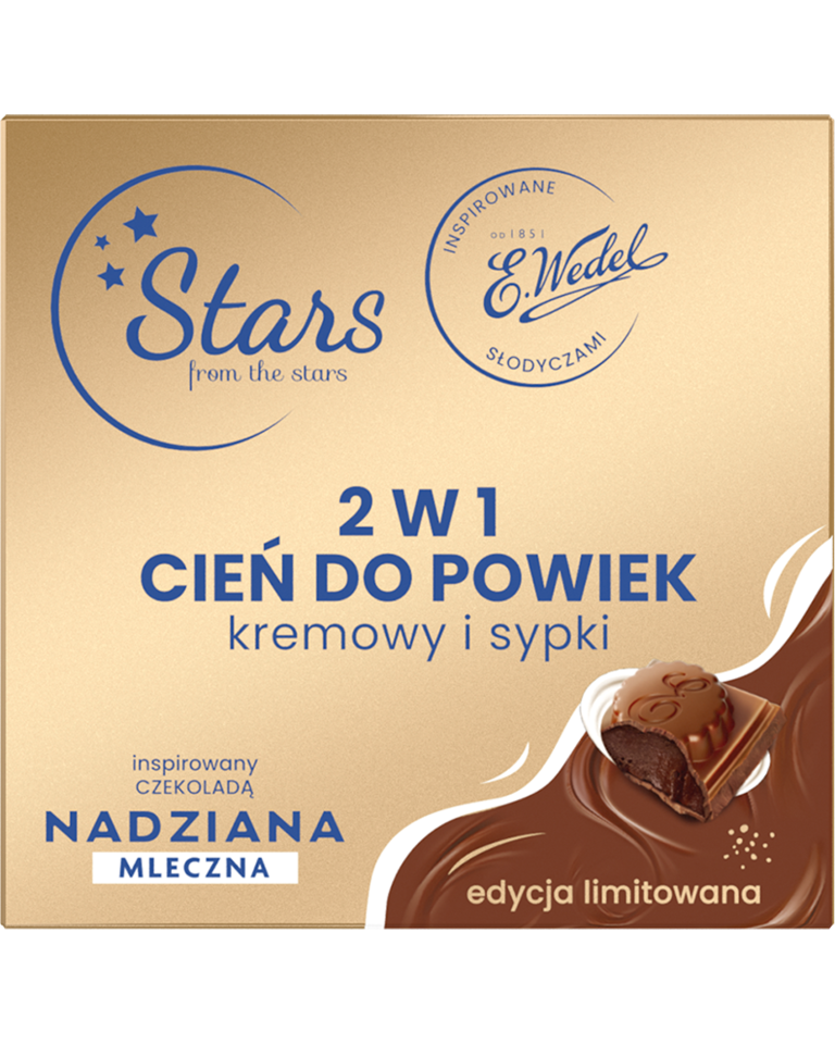 Stars from the stars WEDEL NADZIANA 2w1 Cień do powiek 01 szampański, 1,5 g + 2,6 g