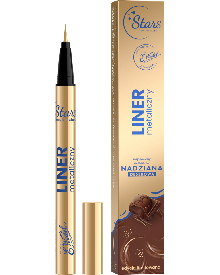Stars from the stars WEDEL NADZIANA Eyeliner metaliczny 01 złoty, 1,2 g