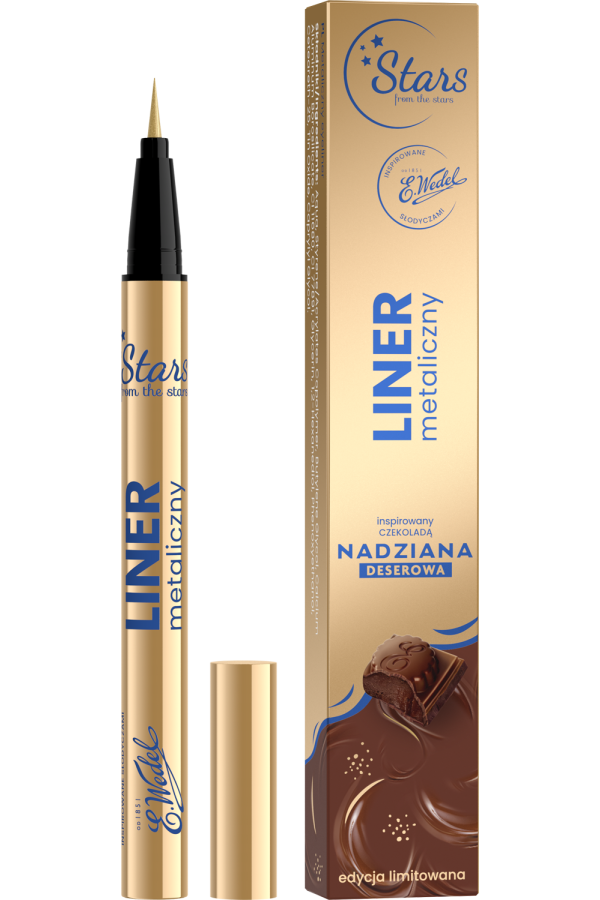 Stars from the stars WEDEL NADZIANA Eyeliner metaliczny 01 złoty, 1,2 g