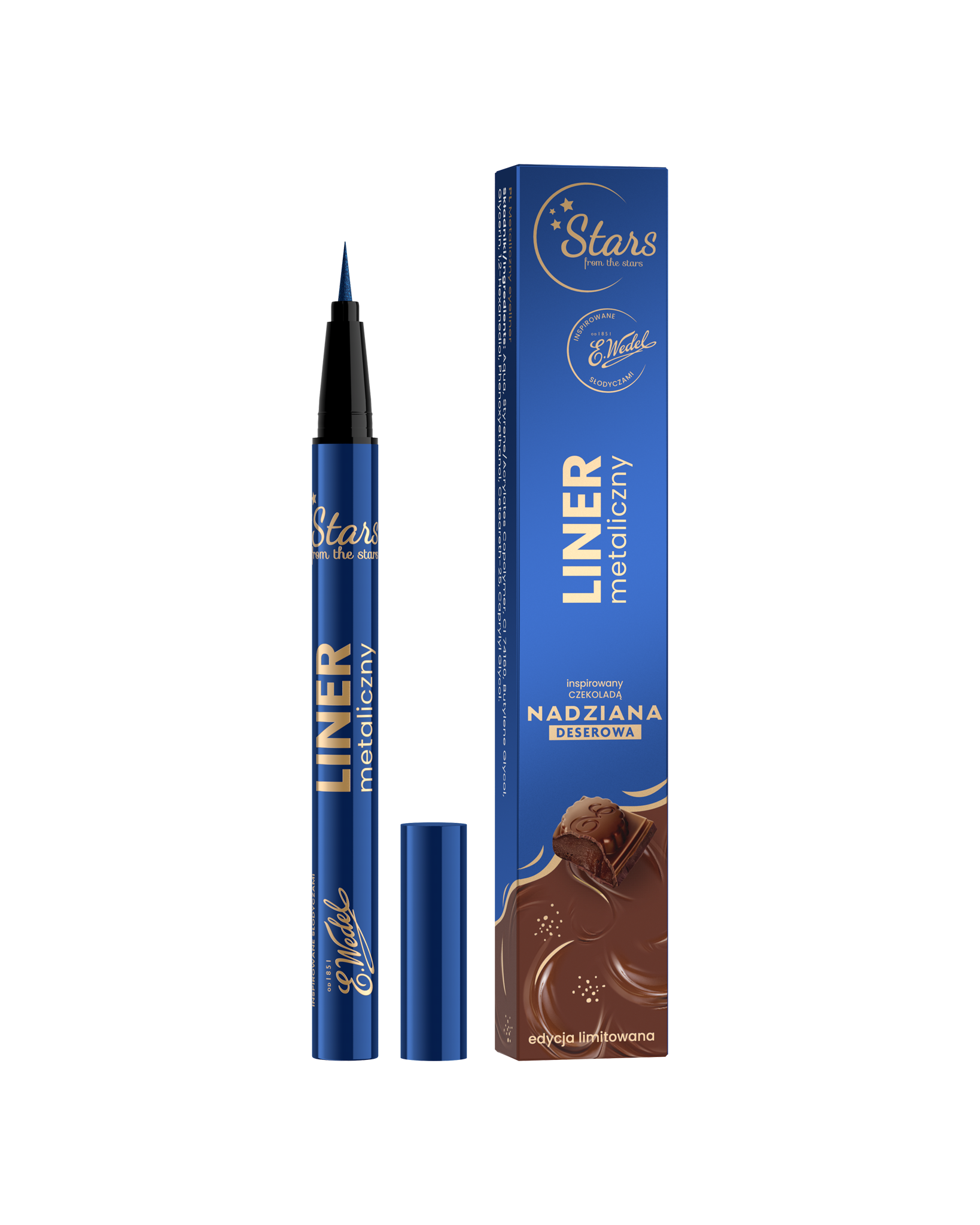 Stars from the stars WEDEL NADZIANA Eyeliner metaliczny 02 kobaltowy, 1,2 g