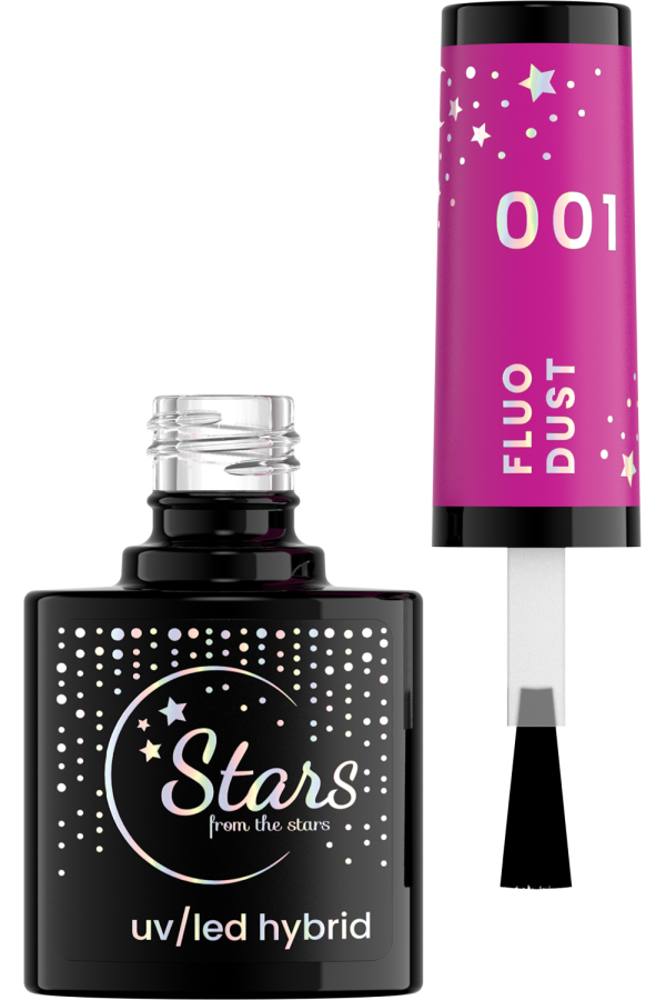 Stars from the Stars Lakier hybrydowy Fluo Dust nr 001, 5g