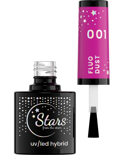 Stars from the Stars Lakier hybrydowy Fluo Dust nr 001, 5g