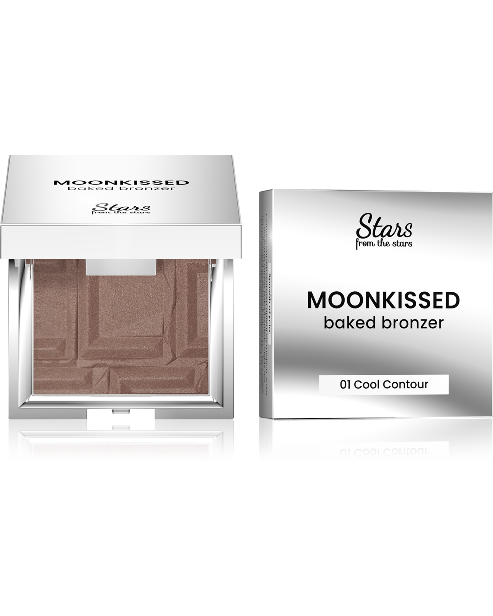 Stars from the Stars MOONKISSED bronzer wypiekany 01 Cool Contour, 3,8 g
