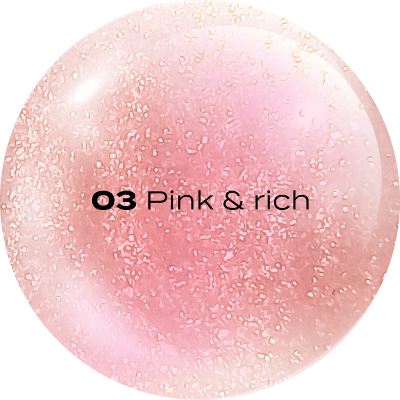 Stars from the stars GLOSSPHERE top coat do ust 03 pink & rich, 8 g
