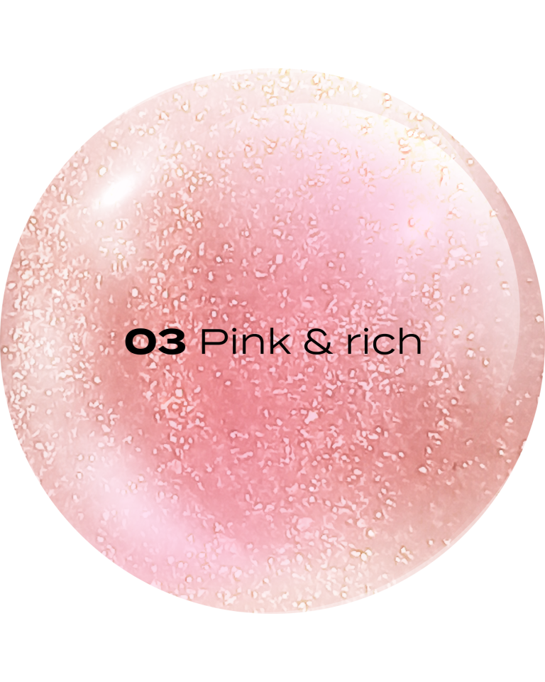 Stars from the stars GLOSSPHERE top coat do ust 03 pink & rich, 8 g