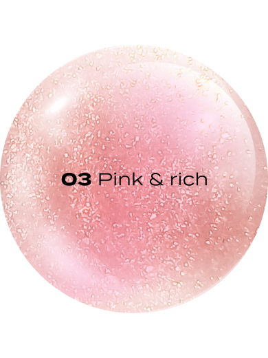 Stars from the stars GLOSSPHERE top coat do ust 03 pink & rich, 8 g