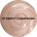 Stars from the stars MOON TOUCH rozświetlacz w płynie 01 Simply Champagne, 12g