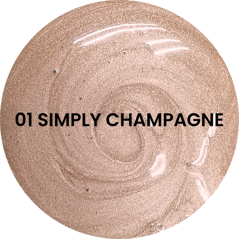 Stars from the stars MOON TOUCH rozświetlacz w płynie 01 Simply Champagne, 12g