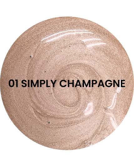 Stars from the stars MOON TOUCH rozświetlacz w płynie 01 Simply Champagne, 12g