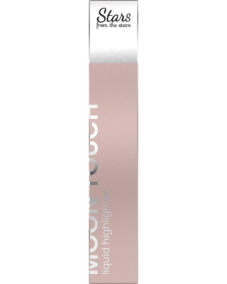 Stars from the stars MOON TOUCH rozświetlacz w płynie 02 Pink Champagne, 12g