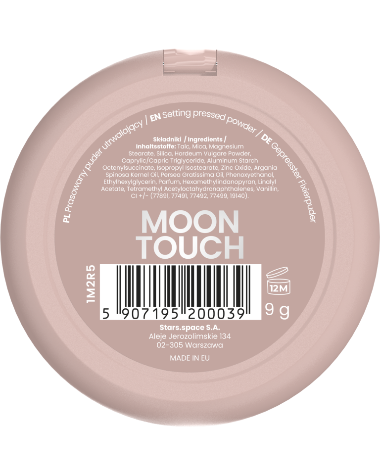 Stars from the stars MOON TOUCH puder prasowany utrwalający, 9 g