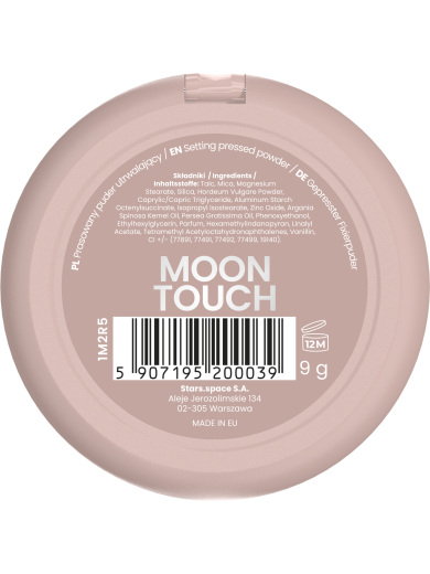 Stars from the stars MOON TOUCH puder prasowany utrwalający, 9 g
