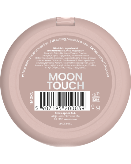 Stars from the stars MOON TOUCH puder prasowany utrwalający, 9 g
