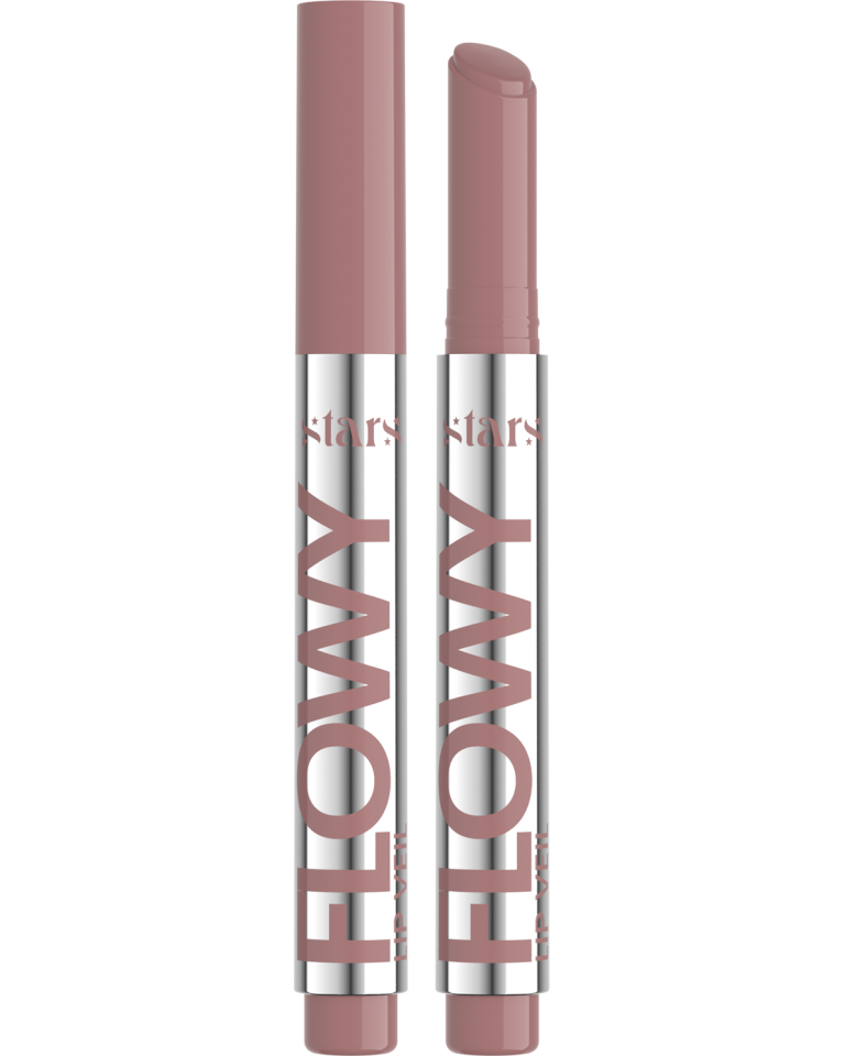 Stars from the stars Flowy lip veil nabłyszczający balsam do ust 01 Beige Nude, 2g