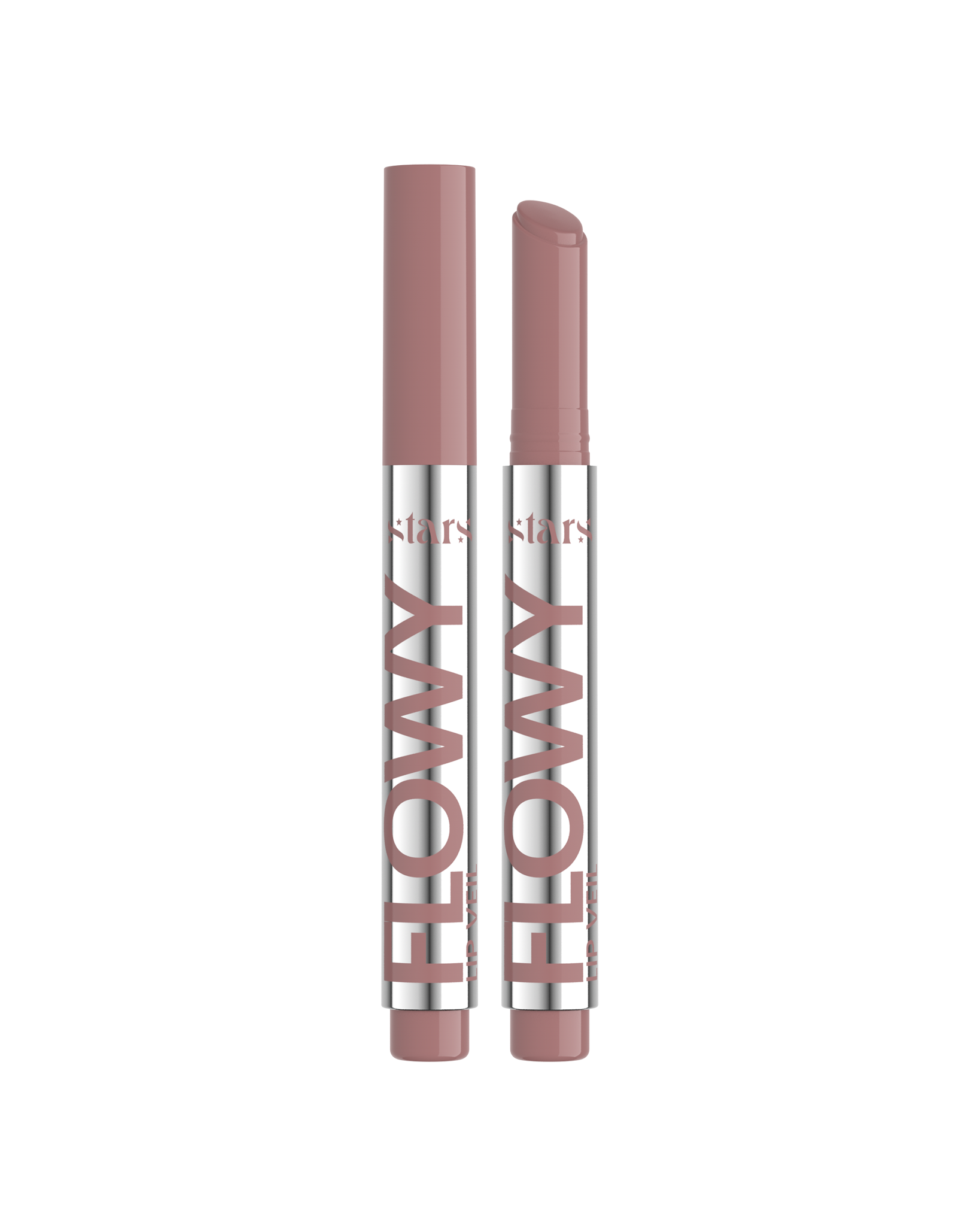Stars from the stars Flowy lip veil nabłyszczający balsam do ust 01 Beige Nude, 2g