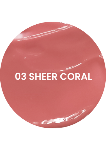 Stars from the stars Flowy lip veil nabłyszczający balsam do ust 03 Sheer Coral, 2g