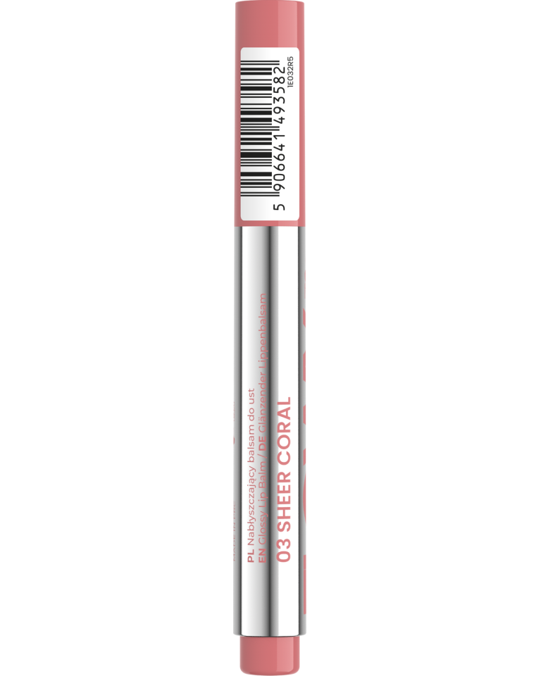 Stars from the stars Flowy lip veil nabłyszczający balsam do ust 03 Sheer Coral, 2g