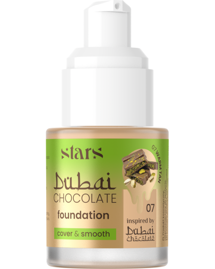 Stars from the stars CHOCOLATE FOUNDATION podkład kryjąco-wygładzający 07 Warm tan, 25 g