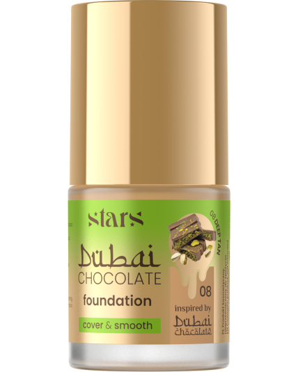 Stars from the stars CHOCOLATE FOUNDATION podkład kryjąco-wygładzający 08 Deep tan, 25 g