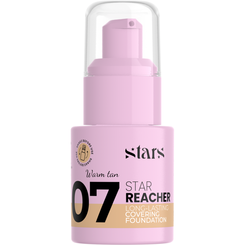 Stars from the stars STAR REACHER upiększający fluid kryjący 07 Warm tan, 20 g