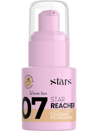 Stars from the stars STAR REACHER upiększający fluid kryjący 07 Warm tan, 20 g