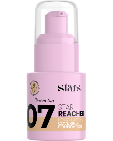 Stars from the stars STAR REACHER upiększający fluid kryjący 07 Warm tan, 20 g
